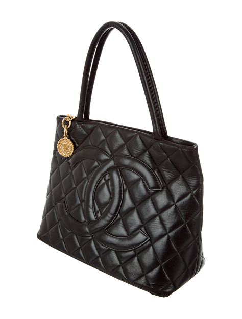 replica chanel medallion tote|chanel medallion tote serial number.